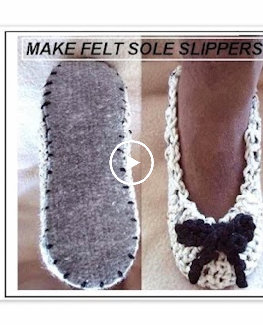 diy slipper soles