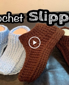 Crochet  Slippers House  Crochet Slippers Socks