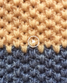 Crochet FOREST Stitch Tutorial