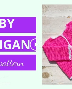 Crochet Cardigan for Baby Tutorial (part 1 of 3)
