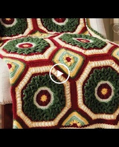 Crochet Home For Christmas Afghan Pattern