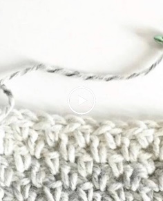 Crochet Moss Stitch