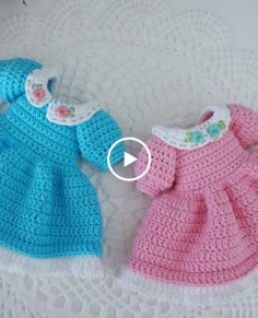 How to Crochet Pretty Dress Blythe Clothes