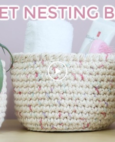 CROCHET: NESTING BASKETS   Bella Coco Crochet AD