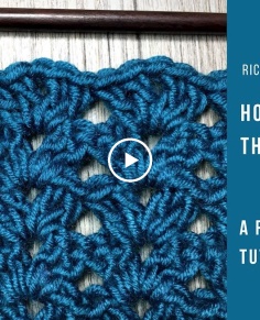 Crochet Iris Stitch - How to Crochet