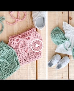 Crochet Vintage Baby Bloomers