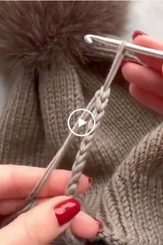 Knitting Blanket Stitch