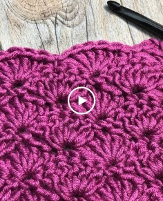 How to Crochet the Solid Shell Stitch