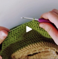 Crochet Edge Stitch Tutorial