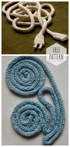 How to knit a cord free pattern