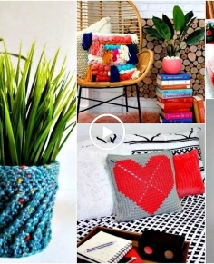 50 Crochet Ideas For Home Decor