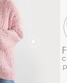 Delaney Cardigan FREE Crochet Pattern Video Tutorial