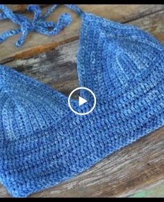DIY Summer Crochet Bikini Top Pattern Easy Crop Top Beginners Pattern Any Size Free Pattern