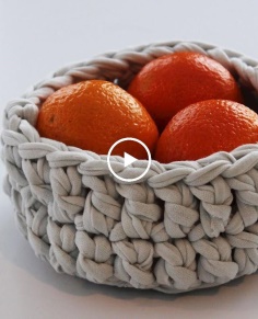 How to Crochet a Bowl From Cotton
