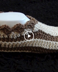 How to Crochet Slippers Pattern