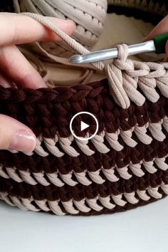 Brown Basket Stitch