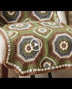 Crochet Woodland Afghan