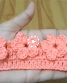 How to Crochet Flower Stitch