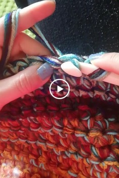 How to knit carpet tutorial