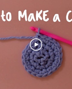 Crochet for Beginners: How to Crochet a Circle