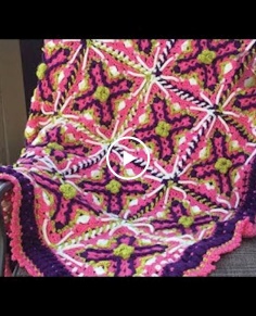 Stitch Along Mystery Crochet Blanket Full Tutorial