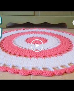 Beautiful Area Rug Crochet Tutorial