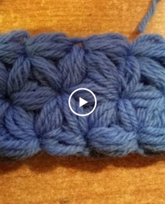 The crochet star stitch - crochet tutorial