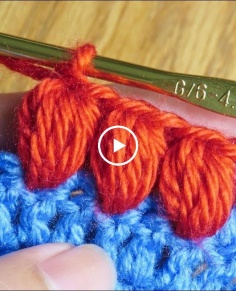 Puff Stitch Basic Crochet Stitch