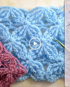 Velvet Stars Crochet Stitch � Free Step by Step Crochet Tutorial � 3D Crochet Flower