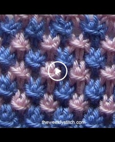 Two Color Star Stitch