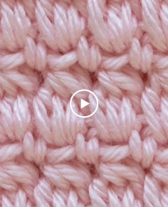 Cozy Cluster Crochet Stitch