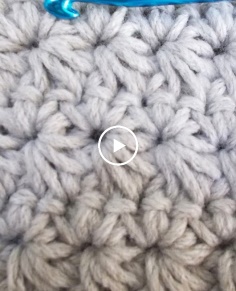 How to crochet the Star Stitch