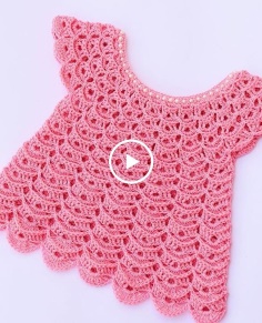 Crochet Girl Dress Very Easy