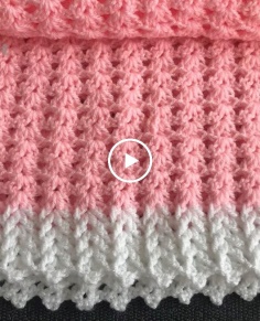 Easy crochet baby blanket crochet blanket pattern