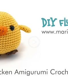 Baby Chicken Amigurumi Tutorial for Beginners English