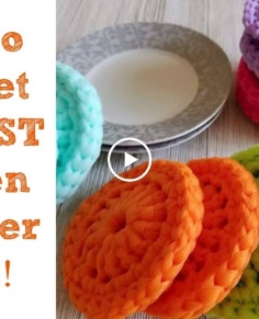 How to Crochet the BEST Kitchen Scrubber Ever