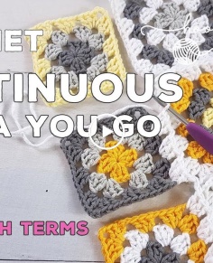 How to Crochet the Continuous Join As You Go (CJAYG) Method