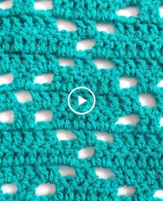 How to crochet a Diamond pattern Diamond Lace Crochet Stitch 2 - Crochet Tutorial - Filet crochet