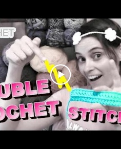 How To Crochet - Learn The Double Crochet Stitch