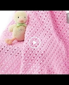Crochet One Skein Baby Blanket