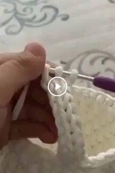 How to Make Crochet Basket Handles