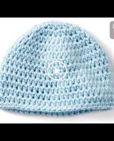 Crochet Newborn Baby Hat Pattern