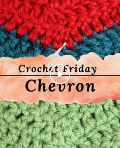 Chevron Double Crochet Pattern Tutorial