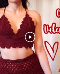 Crochet Valentine Day Set 