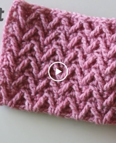 Crochet Arrow Stitch