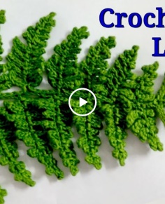 Crochet Fern ?? Leaf