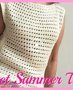 Easy Crochet Summer Top