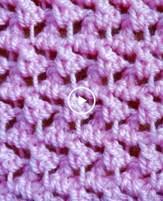 Butterfly Crochet Stitch - Right Handed Crochet Tutorial