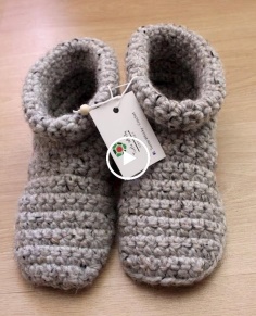 crochet slipper boots with voice instructions