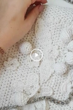 How to Make Crochet Chain for Bag